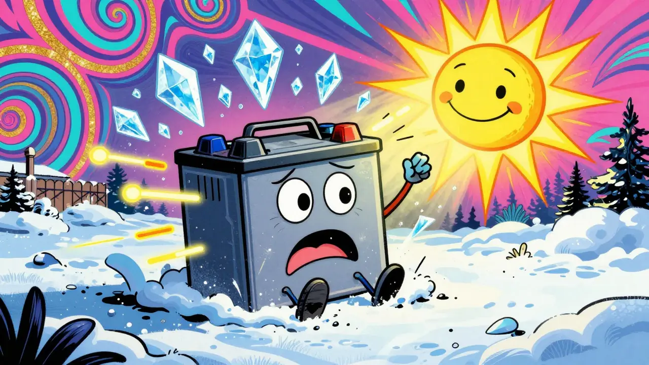 Аккумулятор зимой: почему садится и как продлить ресурс