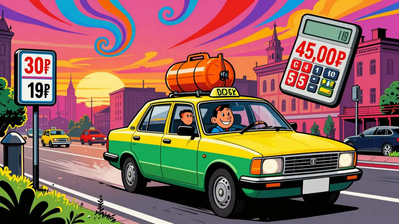 Газобаллонное оборудование для такси: сколько реально экономит и за сколько окупается