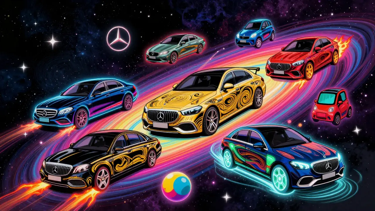 Mercedes-Benz Group: структура брендов и подразделений в 2025 году