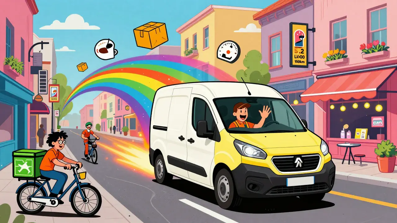 Фургоны для доставки: как выбрать по объему и расходу топлива в 2025 году