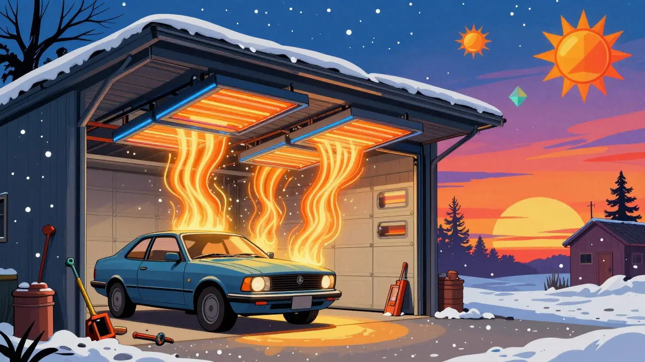 Отопление гаража: электрическое, газовое или инфракрасное - что выбрать в 2025 году