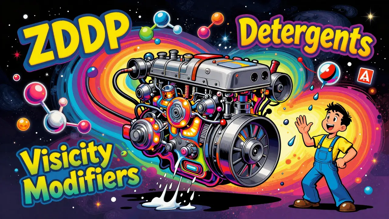 Присадки в масло: виды, функции и когда их действительно стоит использовать