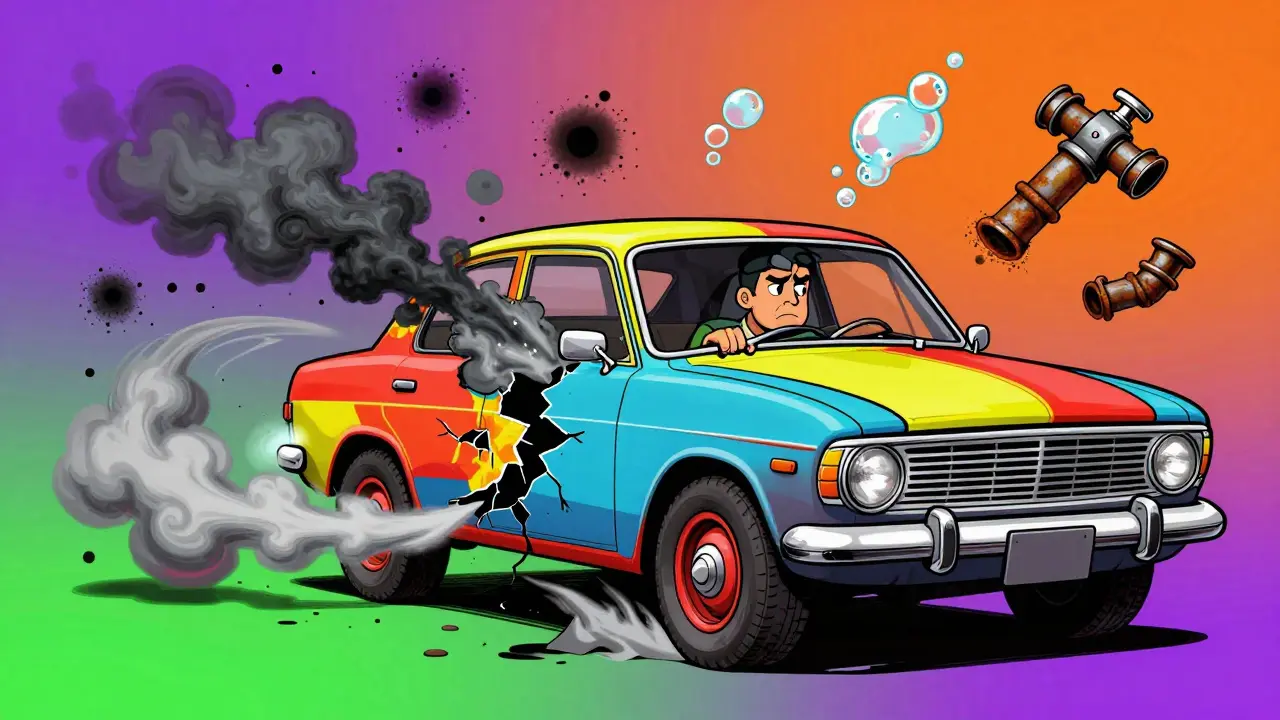 Ремонт выхлопной системы: как найти и устранить подсосы и прогары