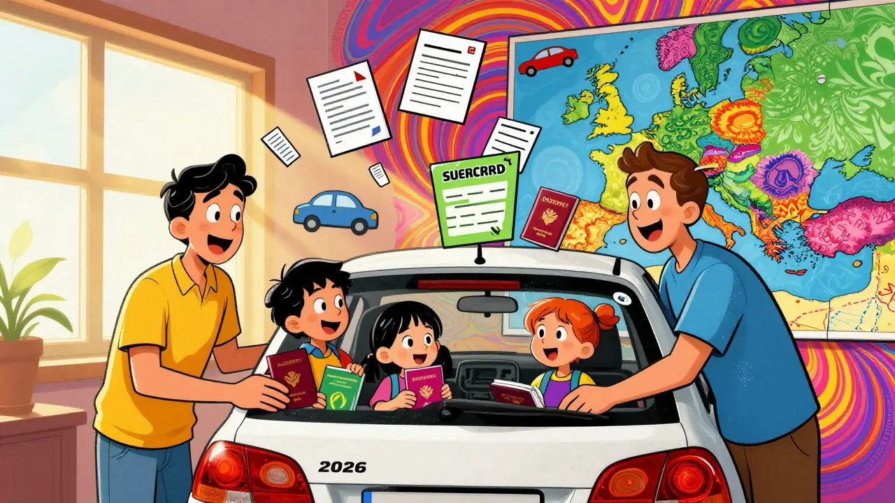 Поездка за границу на авто: какие документы нужны, страховка и правила пересечения границы в 2026 году