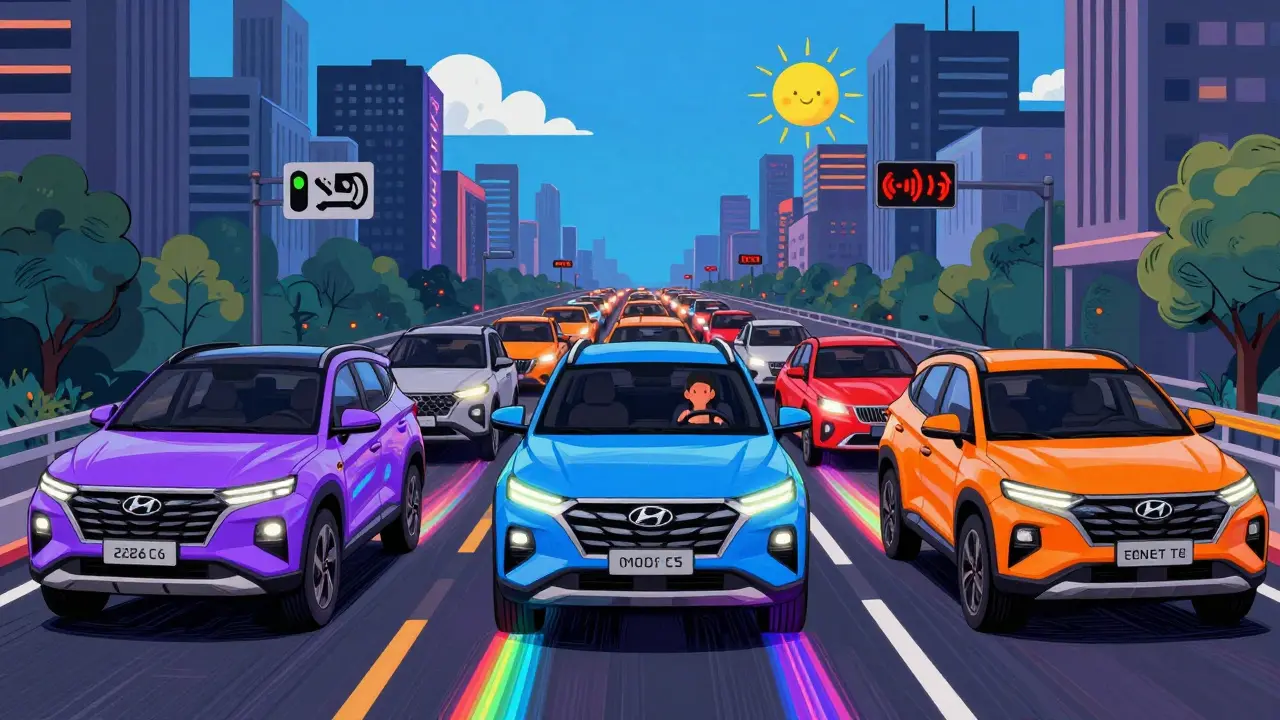 Сравнение ассистентов водителя: удержание полосы и адаптивный круиз в пробках