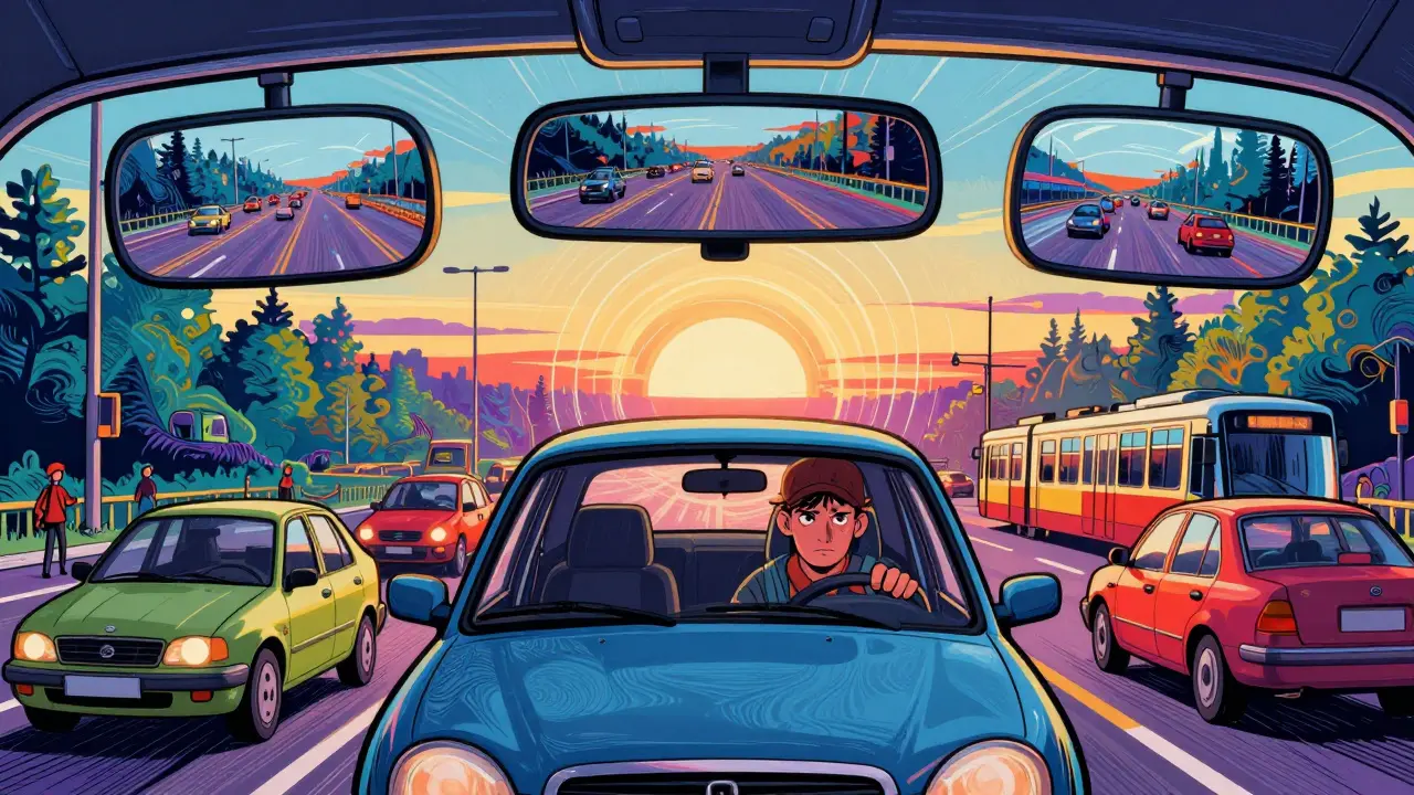 Вождение в городе: как ориентироваться в плотном потоке новичку