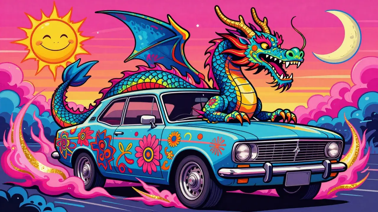 Аэрография на кузове: лучшие идеи дизайна и как рассчитать стоимость