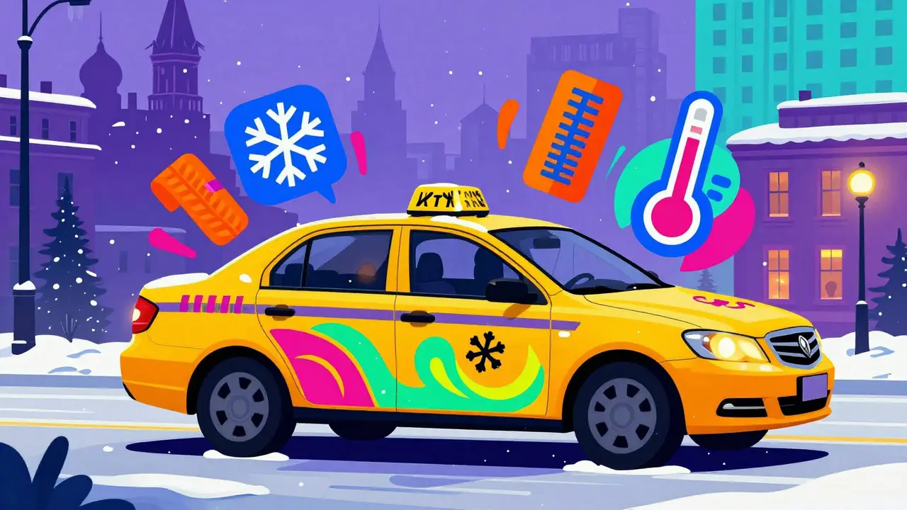 Подготовка автомобиля к такси зимой: полное руководство для водителей 2026