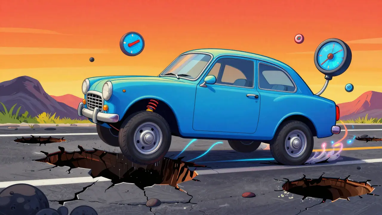 Сравнение адаптивных подвесок: комфорт против спортивности на неровной дороге