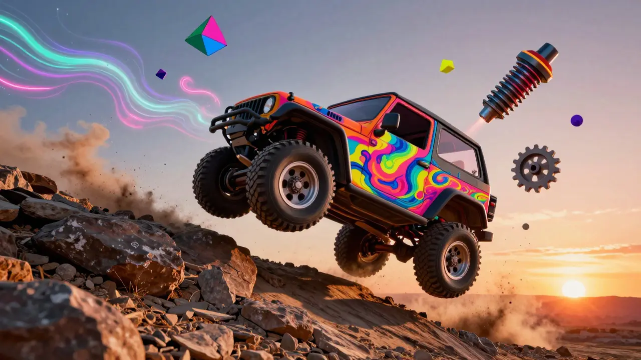 Тест-драйв внедорожников: как диагональное вывешивание влияет на геометрическую проходимость