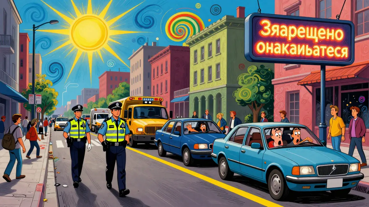 Желтая разметка на дорогах: что означает и где точно нельзя парковаться