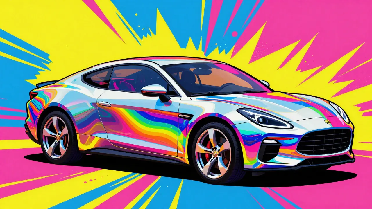 Зеркальная хром-пленка на авто: как выбрать, клеить и не пожалеть